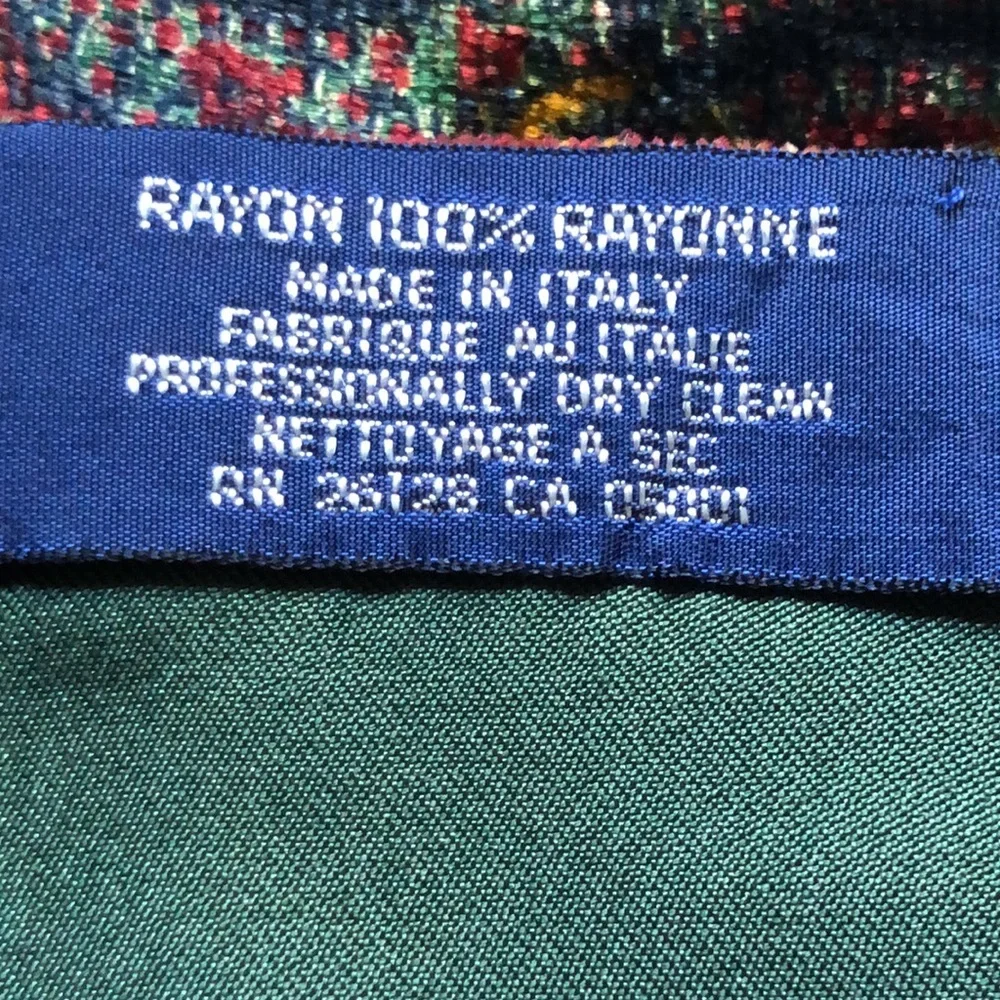 Fashionable Polo by Ralph Lauren Double layered Paisley pattern scarf. Italy